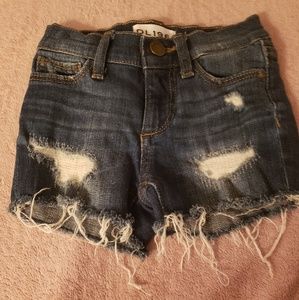 Distressed Jean shorts like new DL 1961